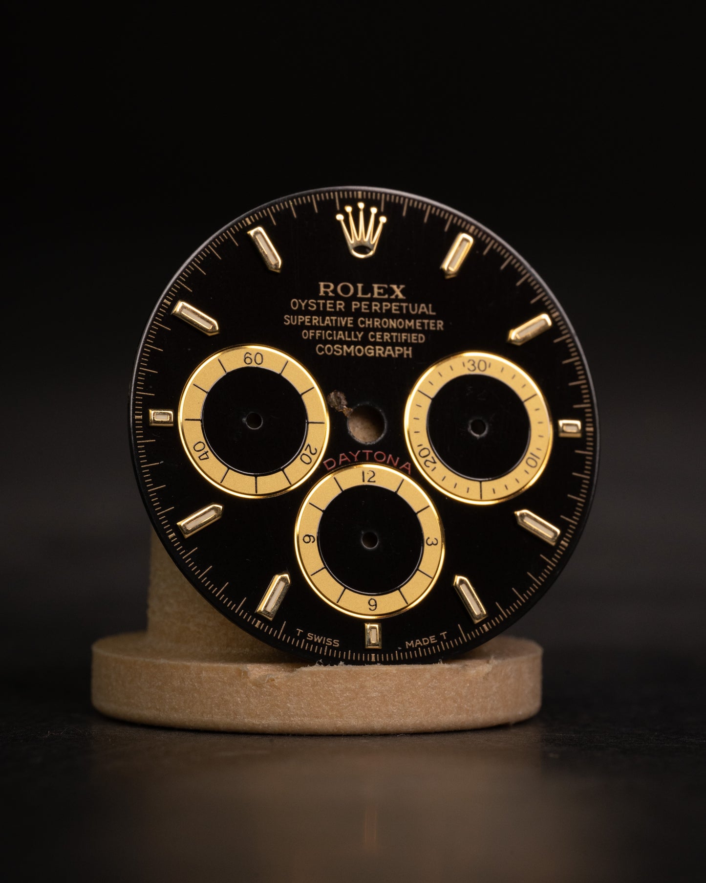 Rolex Zifferblatt "inverted 6" für Zenith Cosmograph Daytona  16528 / 16523 / 16518  Tritium