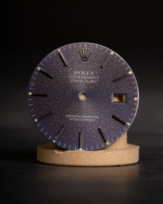 Rolex blue dial for Oysterquartz Datejust 36 mm Tritium 17014 / 17000