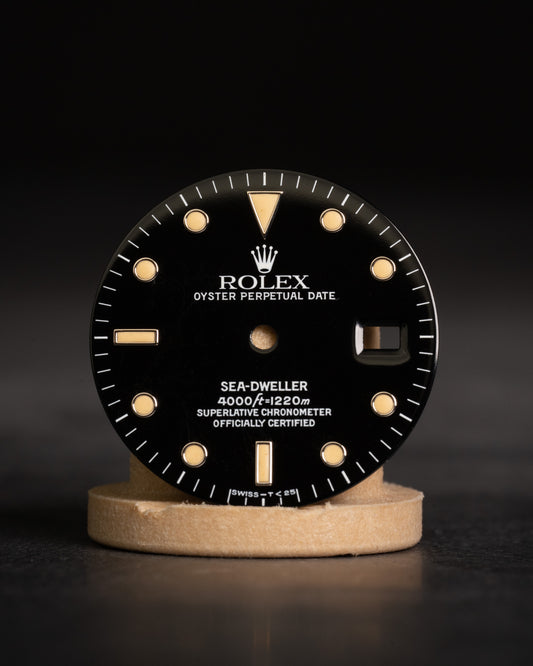 Rolex Dial for Sea-Dweller 16600 & 16660 Tripple six Tritium with Patina