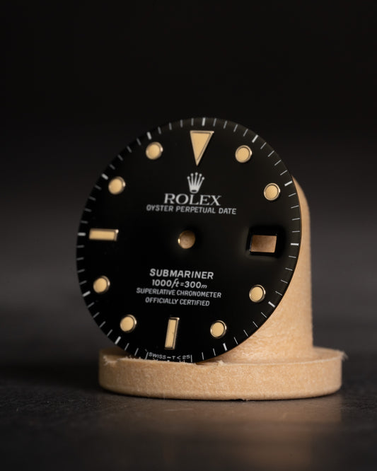 Rolex dial for Submariner Date 16800 | 168000 | 16610 with strong tritium patina