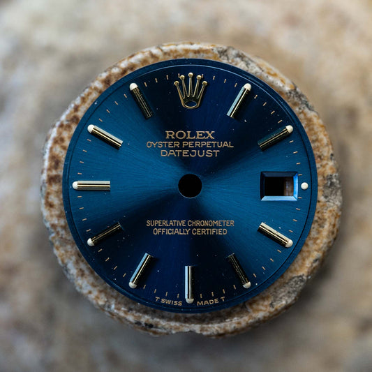 Rolex Lady Datejust 26 mm blau for 6917 | 69178 | 69173 | 79173 | 79178 tritium