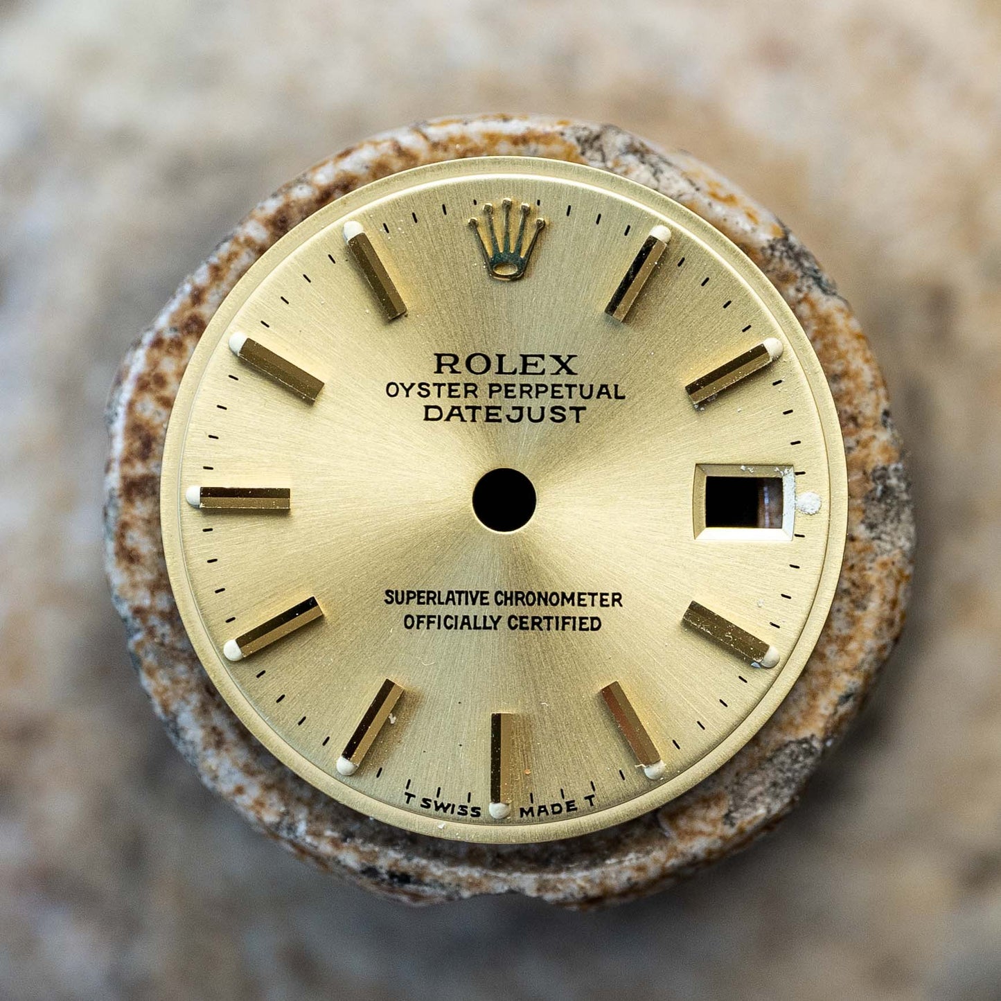 Rolex Lady Datejust 26 mm Gold Dial für 6917 | 69178 | 69173 Tritium