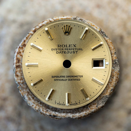 Rolex Lady Datejust 26 mm Gold Dial für 6917 | 69178 | 69173 Tritium