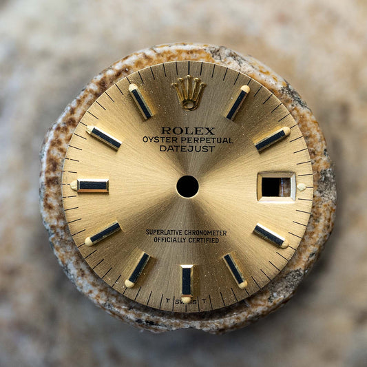 Rolex Lady Datejust 26 mm Gold Dial für 6917 | 69178 | 69173 Tritium