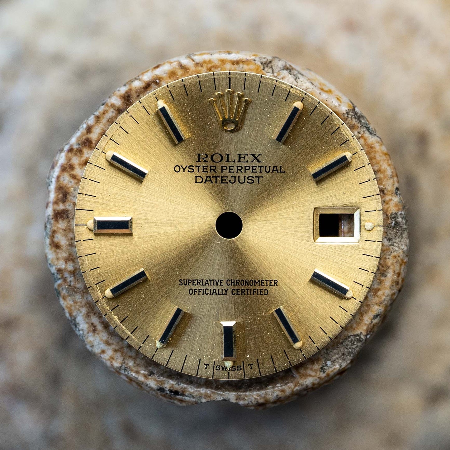 Rolex Lady Datejust 26 mm Gold Dial für 6917 | 69178 | 69173 Tritium