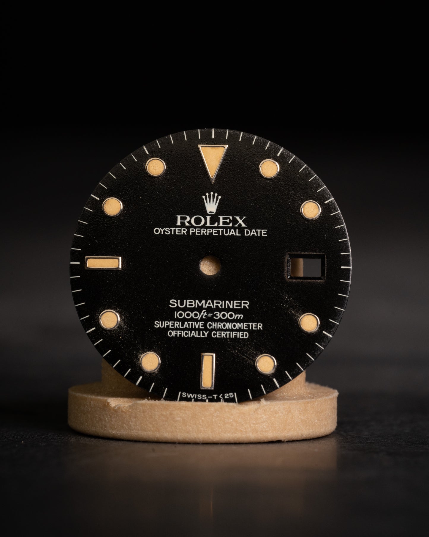 Rolex dial faded for Submariner 16610 | 16800 | 168000 Tritium Pumpkin Patina