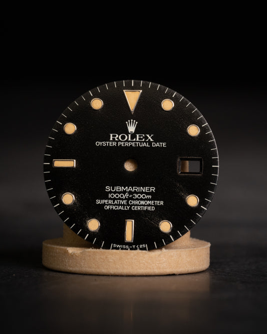 Rolex Zifferblatt faded für Submariner 16610 | 16800 | 168000 Tritium Pumpkin Patina