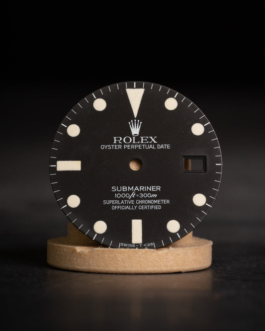 Rolex matte dial for Submariner 16800 tritium