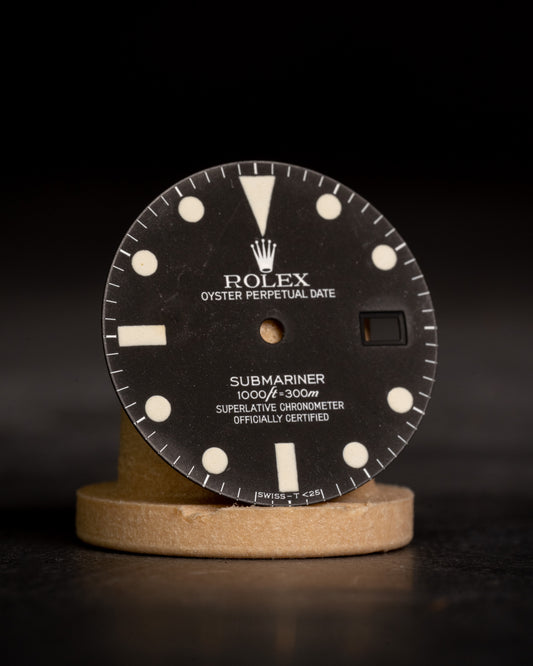 Rolex matte dial for Submariner 16800 tritium