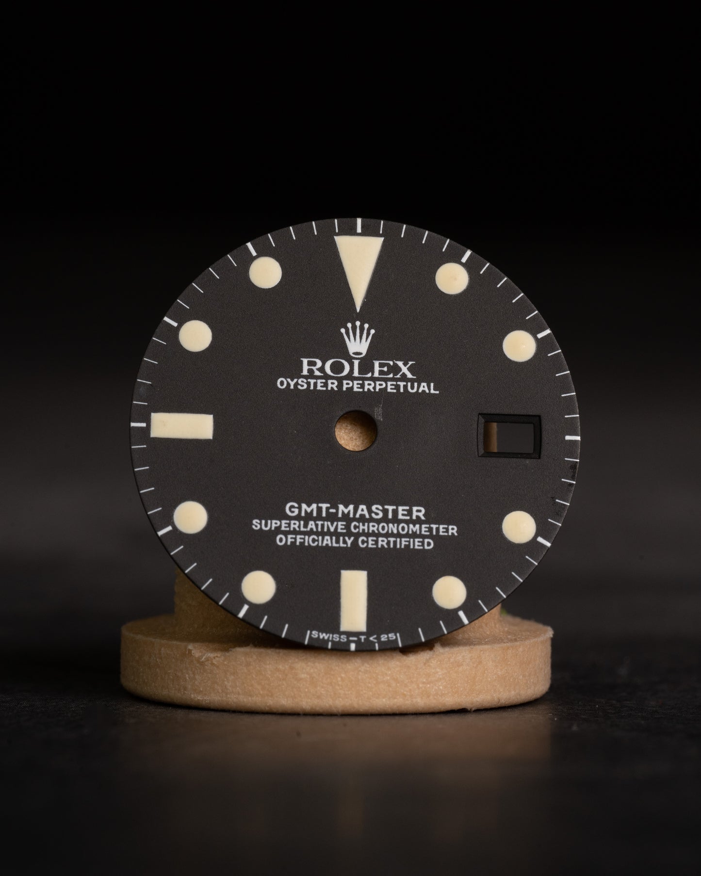 Rolex Service Tritium Zifferblatt matt für GMT-Master 1675