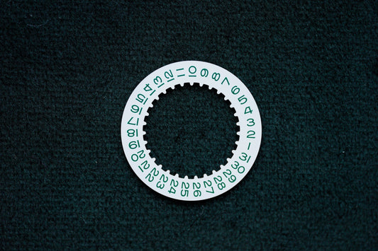 Rolex Datum Scheibe grün für GMT-Master II 116718 / 116713