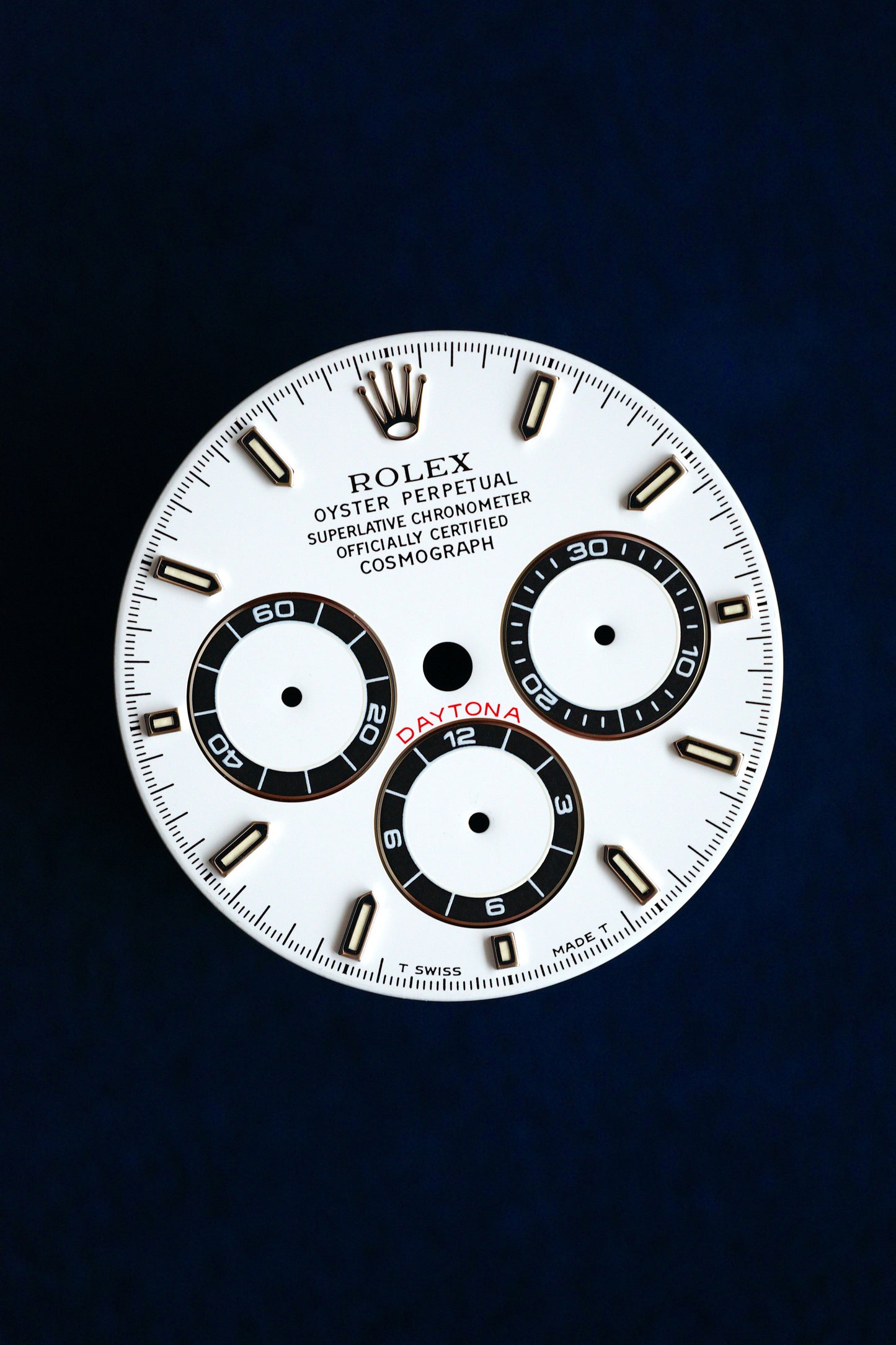Rolex Dial for Zenith Cosmograph Daytona 16520 Tritium