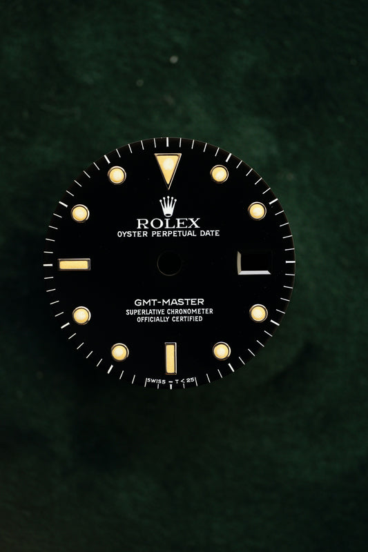 Rolex Zifferblatt für GMT-Master 16750 & 16700 Tritium Patina