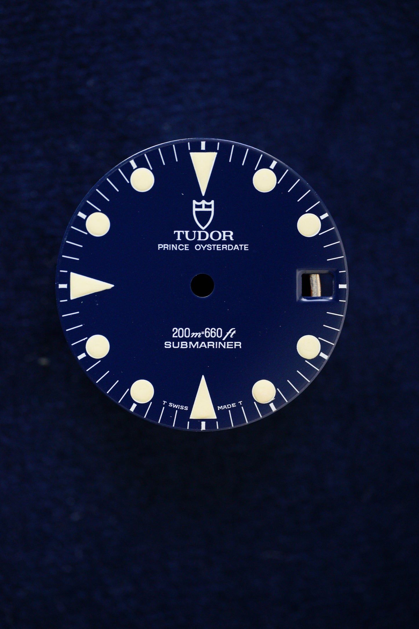 Tudor Blue Gloss Dial for Submariner 79090 Tritium