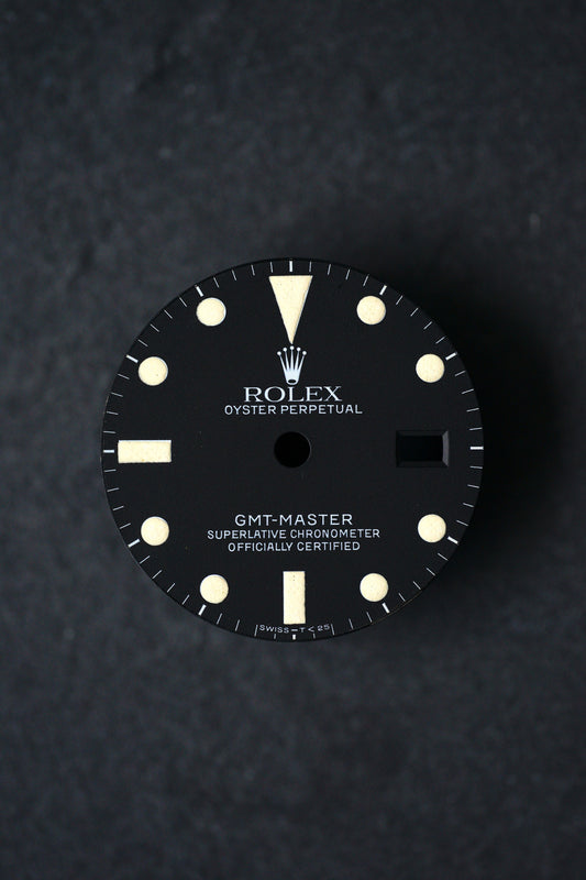 Rolex matte dial for GMT-Master 16750 Tritium
