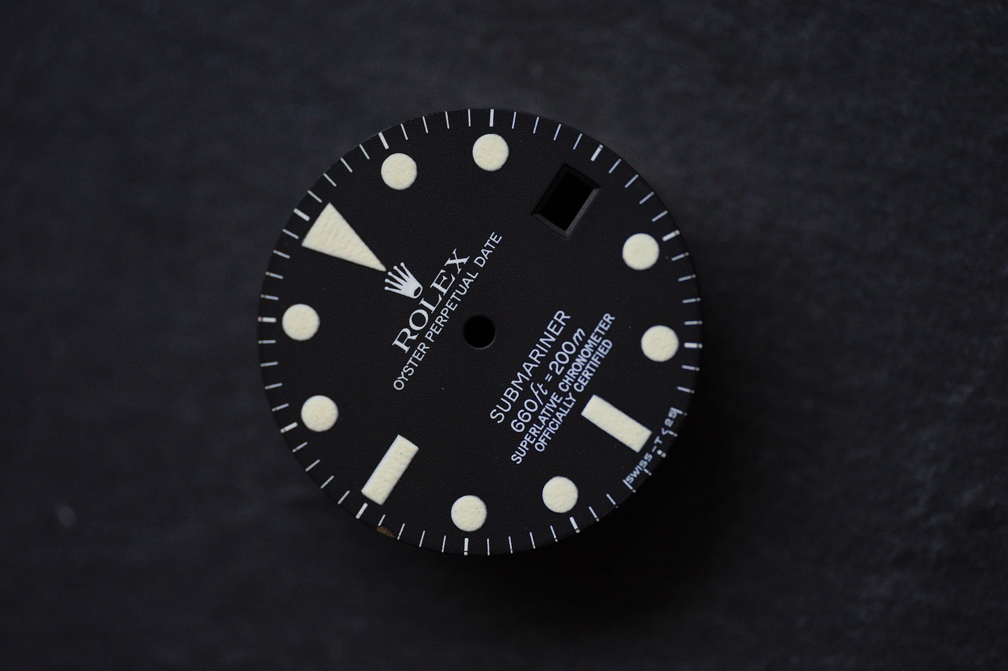 Rolex Zifferblatt MKIV Version für Submariner 1680 Tritium Service Dial / Zifferblatt