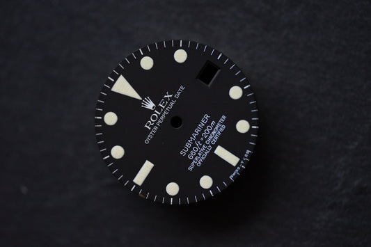 Rolex Dial MKIV Version for Submariner 1680 Tritium Service Dial