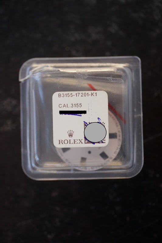 Rolex Tages Scheibe (day disc) weiß caliber 3155 deutsch / german