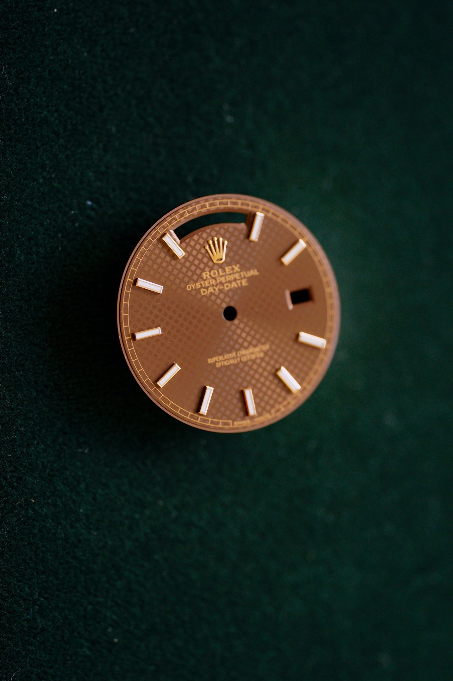 Rolex Day-Date 40 mm Zifferblatt "choco braun" für 228235 / 228245
