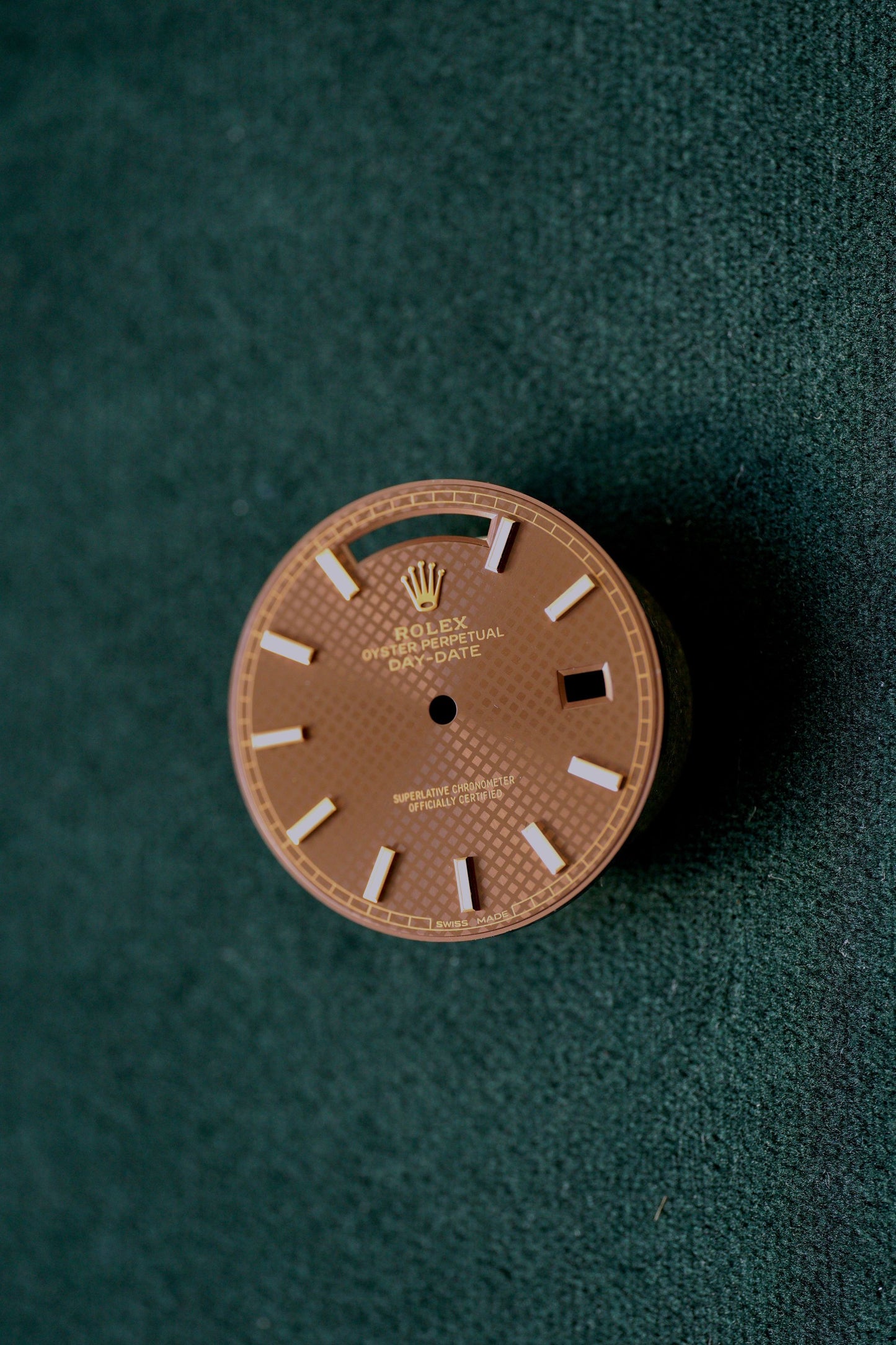 Rolex Day-Date 40 mm Zifferblatt "choco braun" für 228235 / 228245