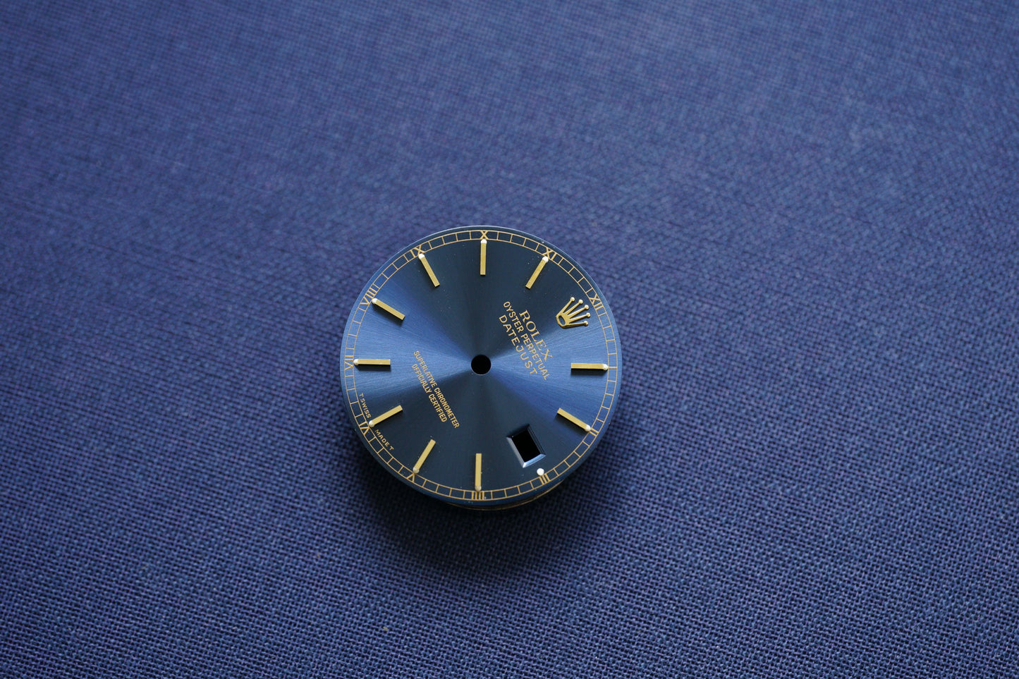 Rolex NOS blue dial for OP Datejust 36 mm tritium for 16233 / 16238 and others