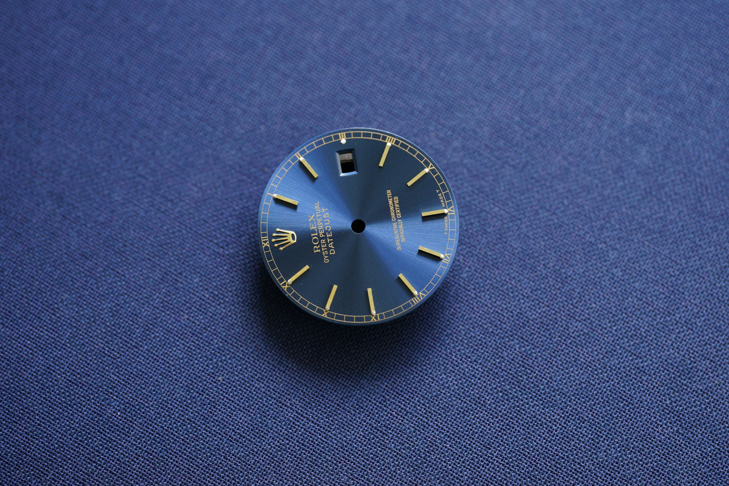 Rolex NOS blue dial for OP Datejust 36 mm tritium for 16233 / 16238 and others