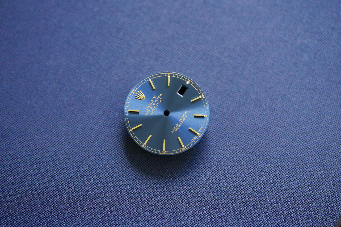 Rolex NOS blue dial for OP Datejust 36 mm tritium for 16233 / 16238 and others