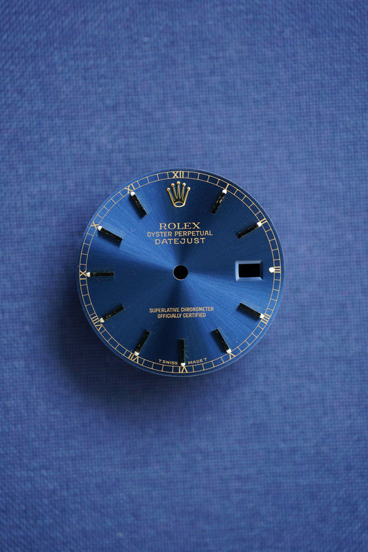 Rolex NOS blue dial for OP Datejust 36 mm tritium for 16233 / 16238 and others