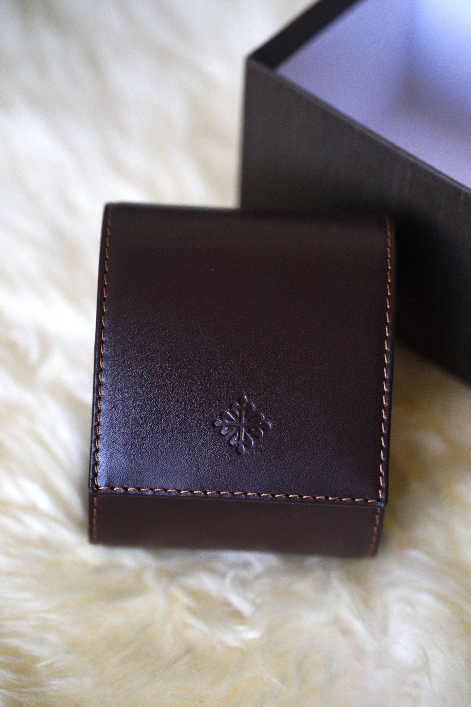 Nos Watches Patek Travel Case Patek Philippe NOS Leather Travel