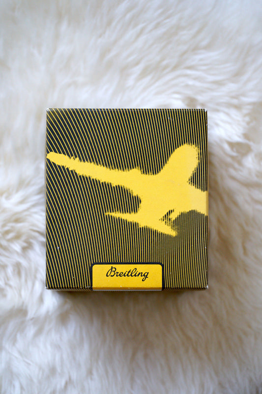 Breitling Vintage bakelite watch box including outer box 
