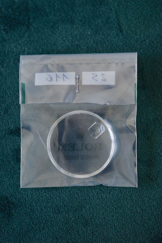 Rolex NOS sealed Plexi Glas 25-116 for Gmt-Master 1675 / 16750 and Explorer 1655