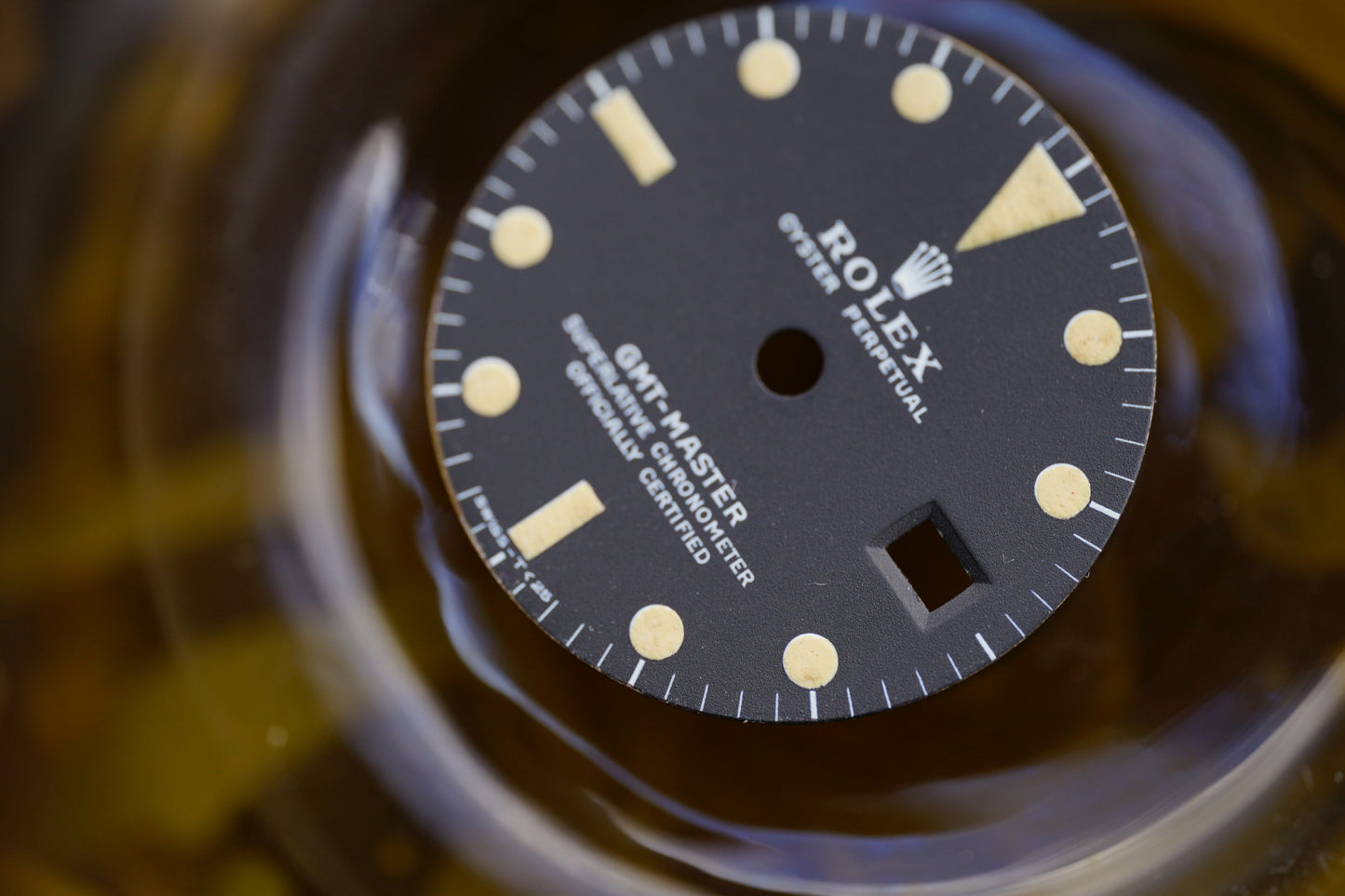 Rolex matte tritium MKII dial for GMT-Master 1675