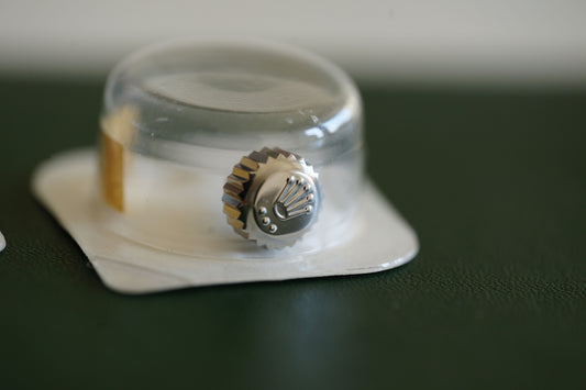 Rolex NOS crown & tube B24-703-0 and B24-7030-0