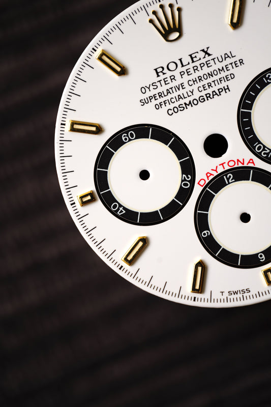 Rolex dial for Zenith Cosmograph Daytona "inverted 6" 16528 / 16523 / 16523 Tritium