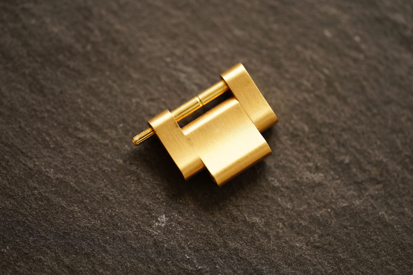 Rolex Oyster Glied 18kt gold 15,5 mm breit gestiftet (mit Pin & Hülse) matte Seiten