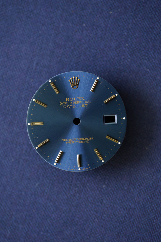 Rolex NOS blue dial for OP Datejust 36 mm tritium for 16233 / 16238 and others