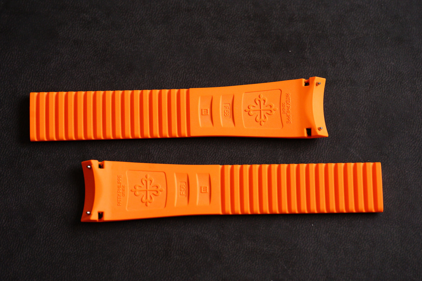 Patek Philippe NOS Rubber Strap (H970.2608.OT) Orange für Aquanaut  5968