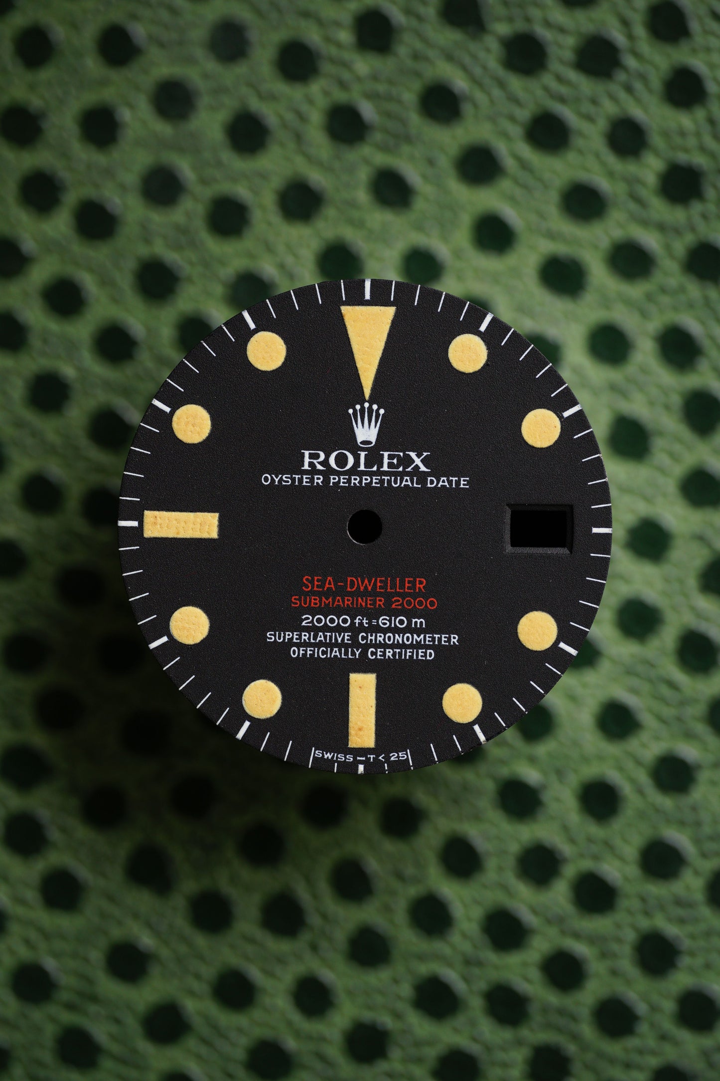 Rolex ‘Matte double red MKIII Dial’ dial for Sea-Dweller 1665