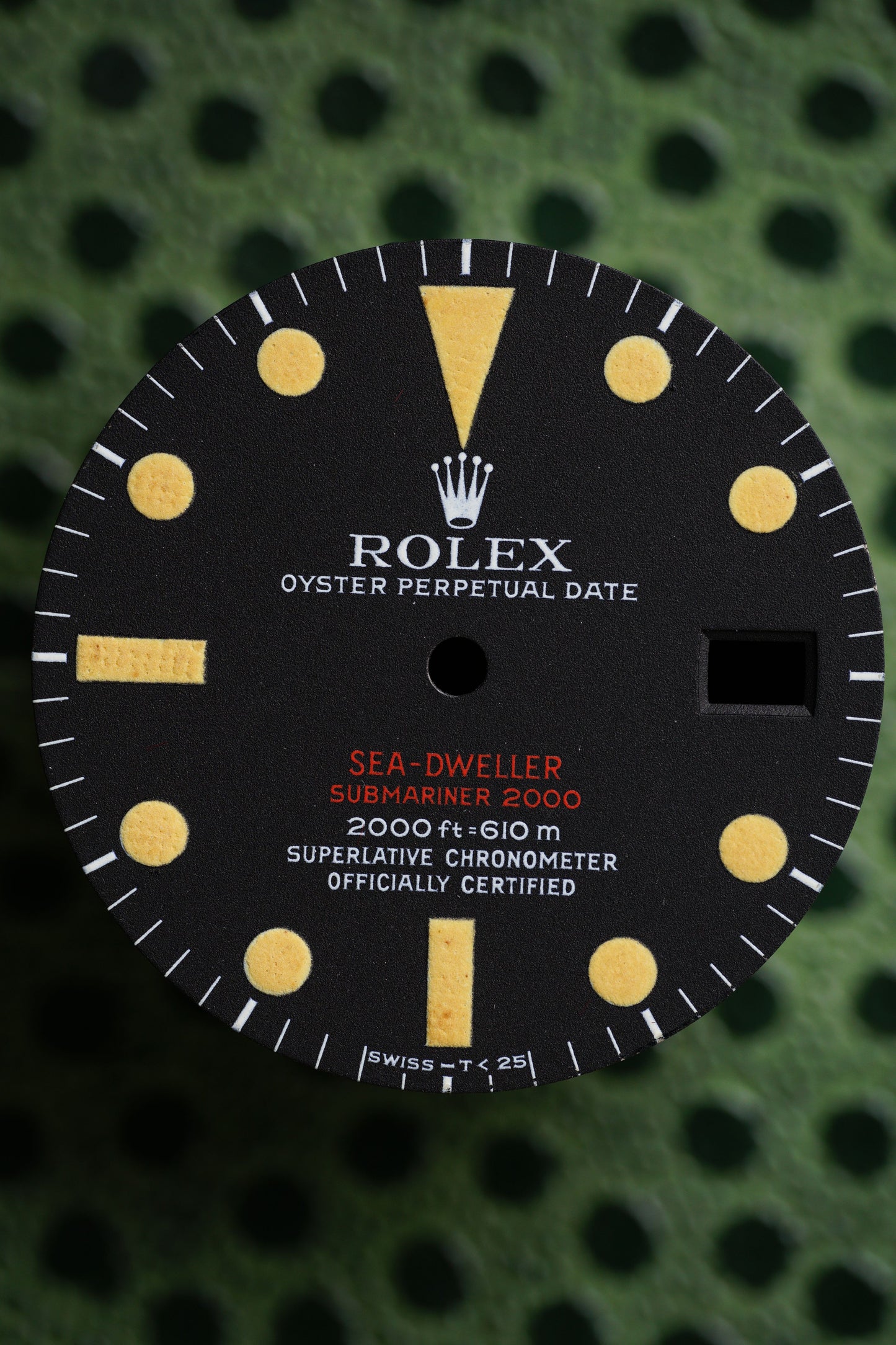 Rolex "Matte double red MKIII Dial" Zifferblatt für Sea-Dweller 1665