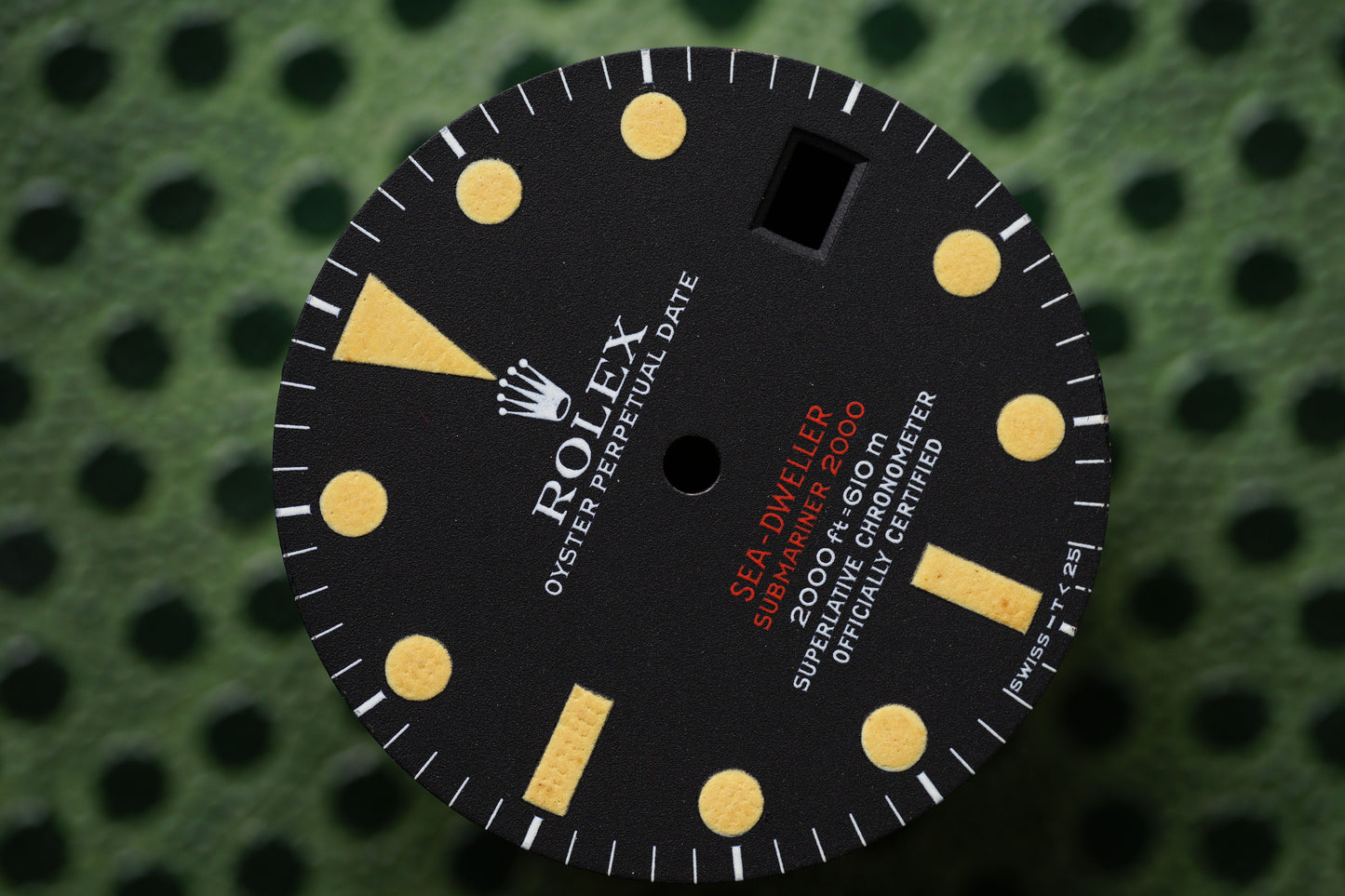 Rolex ‘Matte double red MKIII Dial’ dial for Sea-Dweller 1665