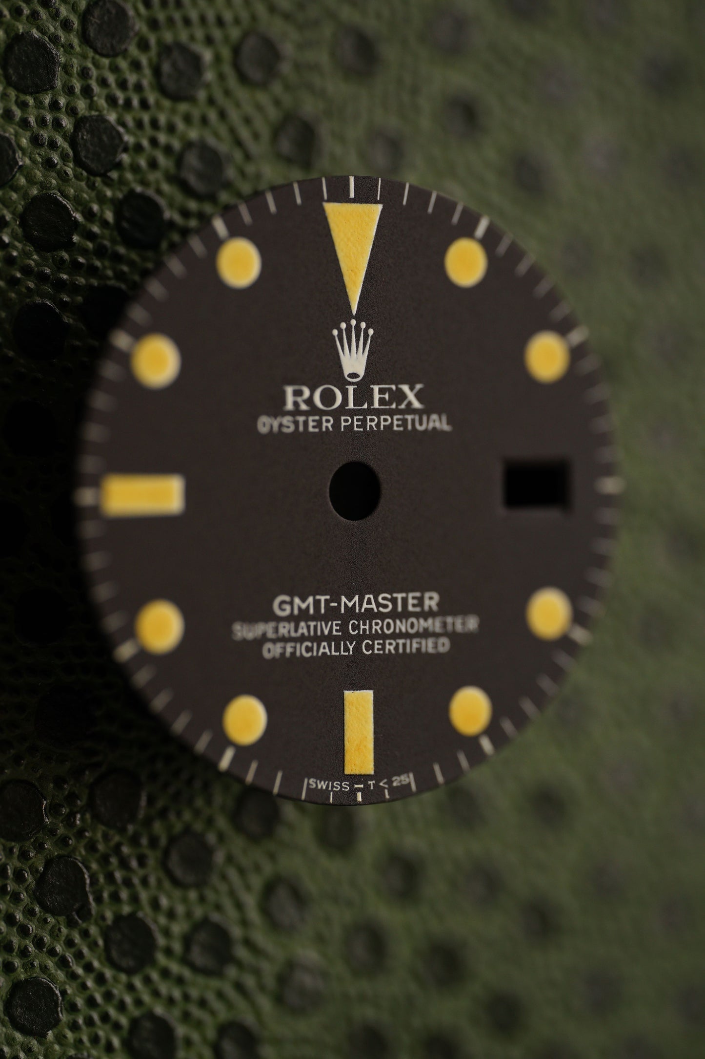 Rolex Zifferblatt matt für GMT-Master 16750 Tritium