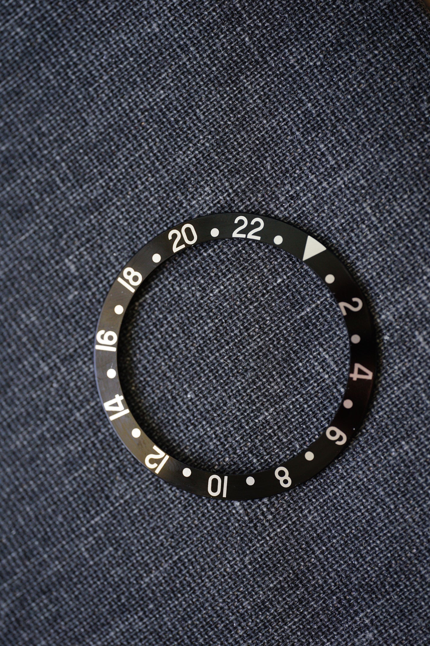 Rolex Inlay | Insert | Einlage schwarz für GMT-Master 16700 | 16710 | 16760 Saphir Modelle