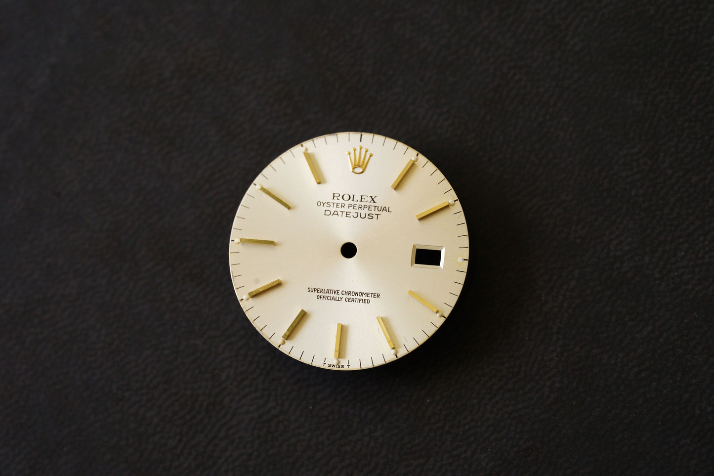 Rolex Zifferblatt für Datejust Tritium für 16013 | 16018 | 16233 | 16238 (silver dial)