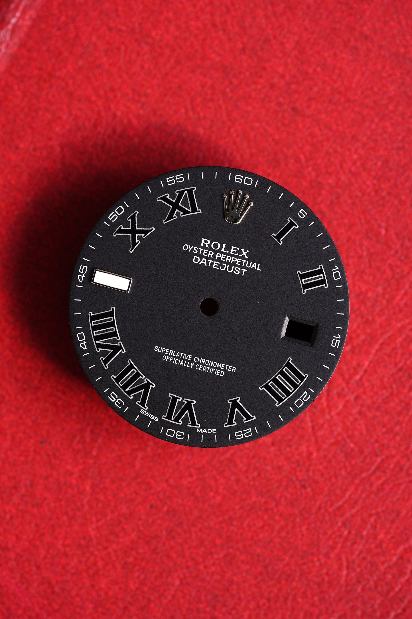 Rolex Wimbledon Zifferblatt schwarz (black dial) für Datejust II  41 mm 116300 | 116334 Luminova