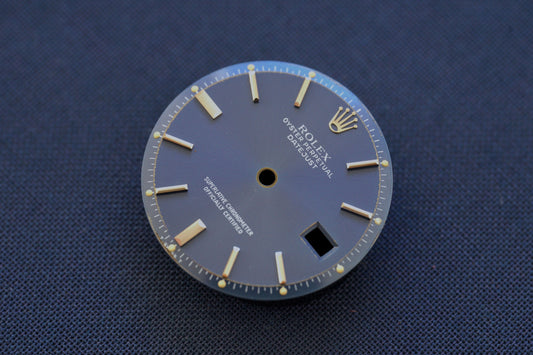 Rolex dial blue for OP Datejust 36 mm 1600 | 1601 | 1603 tritium