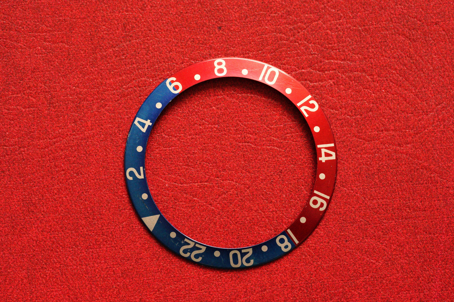 Rolex Red Back Inlay / Insert / Einlage für GMT-Master 1675 / 16750