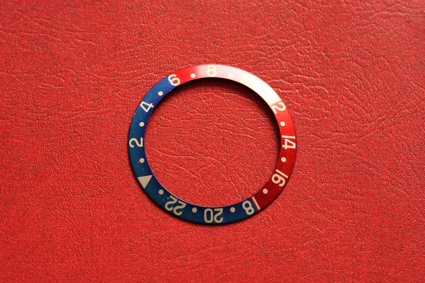Rolex Red Back Inlay / Insert / Einlage für GMT-Master 1675 / 16750