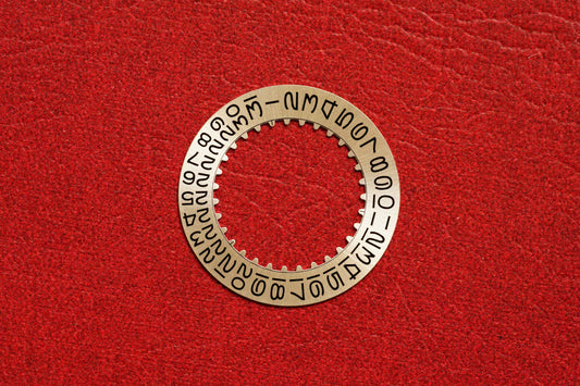 Rolex Datumscheibe für ca.  1525, 1535, 1570, 1565, 1575   "open 6 & 9" (date disc)