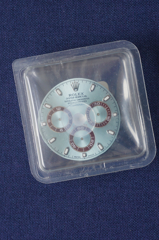 Rolex NOS ice blue dial for Platin Daytona 116506 / 116520 / 116509 and others