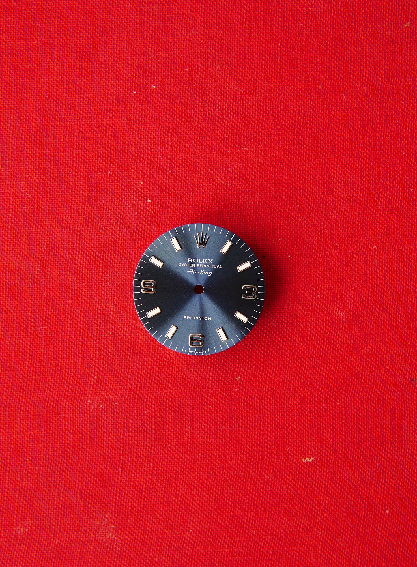 Rolex 3 6 9 (Blue Dial) Zifferblatt für Air-King 34mm 14000 | 14010 Tritium